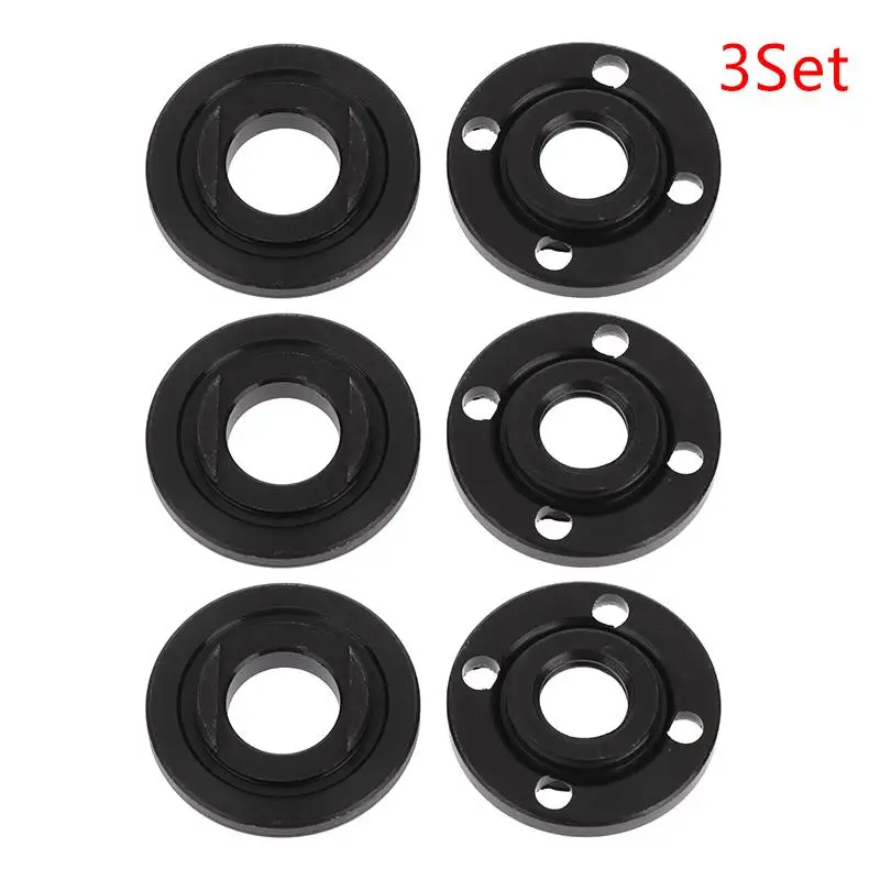 

Household High Quality Inner Flange Nut Set Metal Pressure Plate Angle Grinder Metal 125 150 180 230 M14 Shaft Angle Grinder