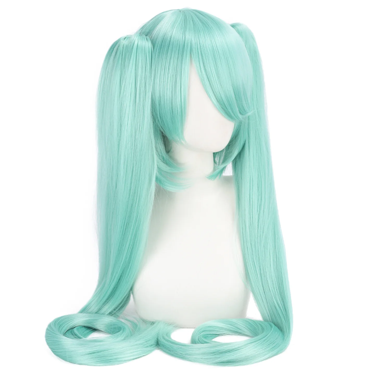 Peruca cosplay boca de tigre clipe duplo rabo de cavalo anime peruca halloween carnaval tema festa adereços para mulheres meninas