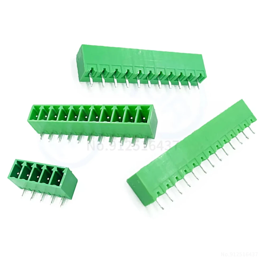 (10 pcs) KF 2EDGV 2EDGR 3.5mm 3.81mm Solder Terminal Block Straight Pin/Right Angle Solder Board Header 15EDGV 15EDGR 3.5 3.81