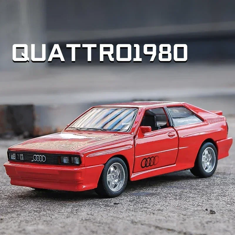1:36 1987 BMW M3 1978 بورش 911 توربو 1980 أودي كواترو دييكاست سيارة سبيكة معدنية نموذج سيارة ألعاب أطفال جمع الهدايا #4