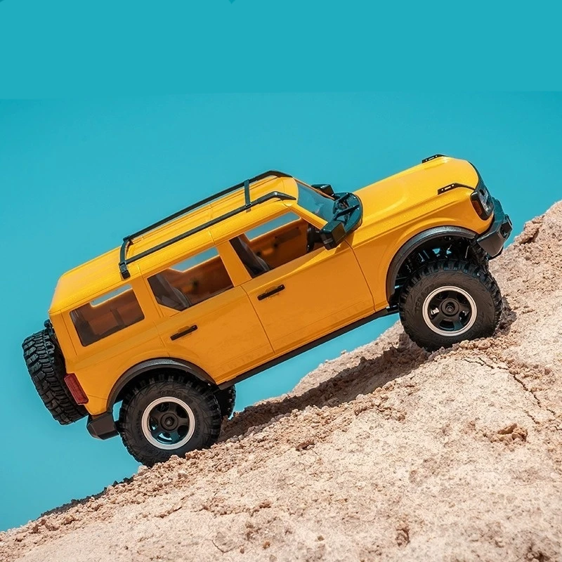New Sell Well Fms 1/18 Bronx Gold Rush Electric Remote Control Four Wheel Drive Climbing Vehicle Rc Off Road Desktop Toy Model