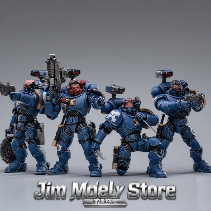 

Joy Toy 1/18 Warhamme Ultramarines Incursors Action Figure Desktop Ornament Military Doll Boy Surprise Toy Gift Collectible