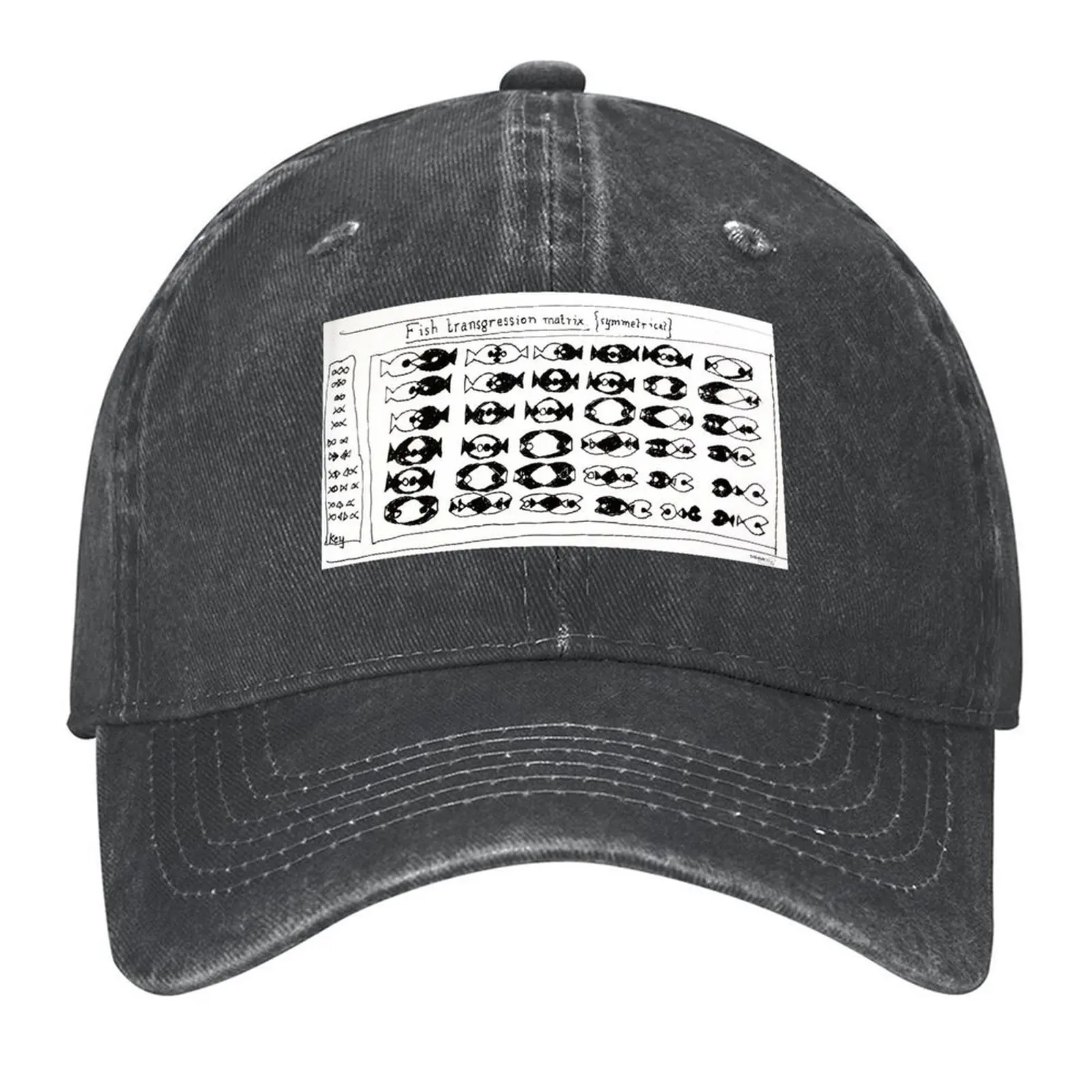 

fish transgression matrix Baseball Cap western Hat men's big size hat Uv Protection Solar Hat New Women's Beach Outlet Men's