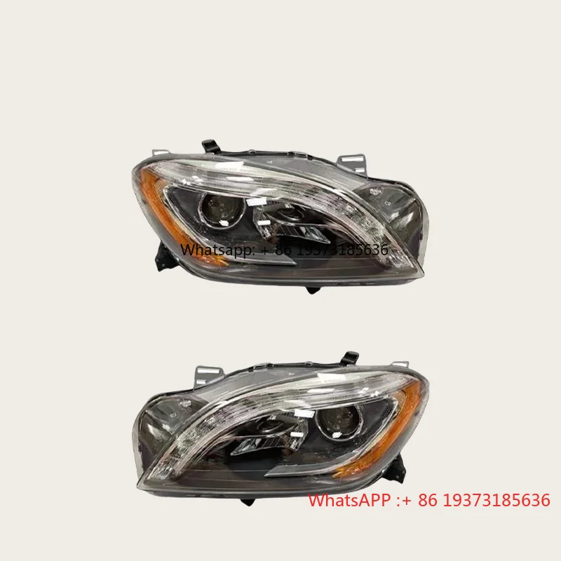 For Mercedes Benz ML-Clacc W166 Headlight Assembly Car Light Original USA LED ML450 ML500 ML63 AMG OEM A1668205859 A1668205959 view 4