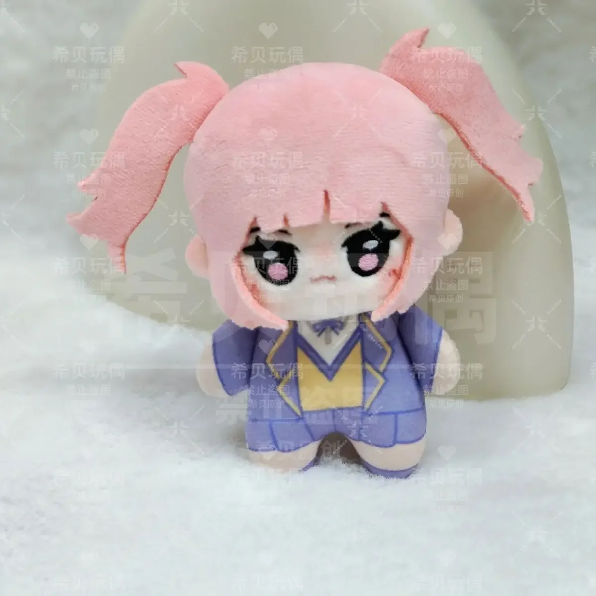 Mini muñeca de Anime de 10CM con enlace Click Li Tianxi, colgante de cuerpo de estrella de mar con estampado Adorable, muñeco de peluche, llavero de marioneta, juguetes, regalo de Navidad