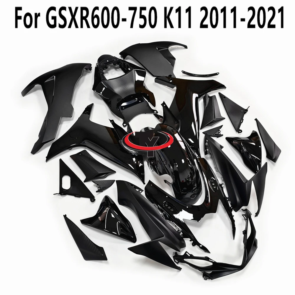 

Fit GSXR 600 750 K11 2011-2012-2013-2014-2015-2016-2022 Full Fairing Kit For GSXR600 GSXR750 Bodywork Cowling Matte Black Glossy