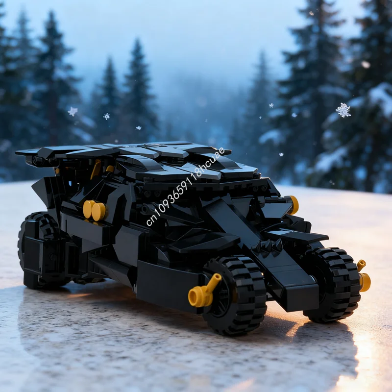 

503pcs MOC Tumbler batpod Super Heroes DCD Model Building blocks Christmas gift Construction Assemble Brick toy Kids Birthday