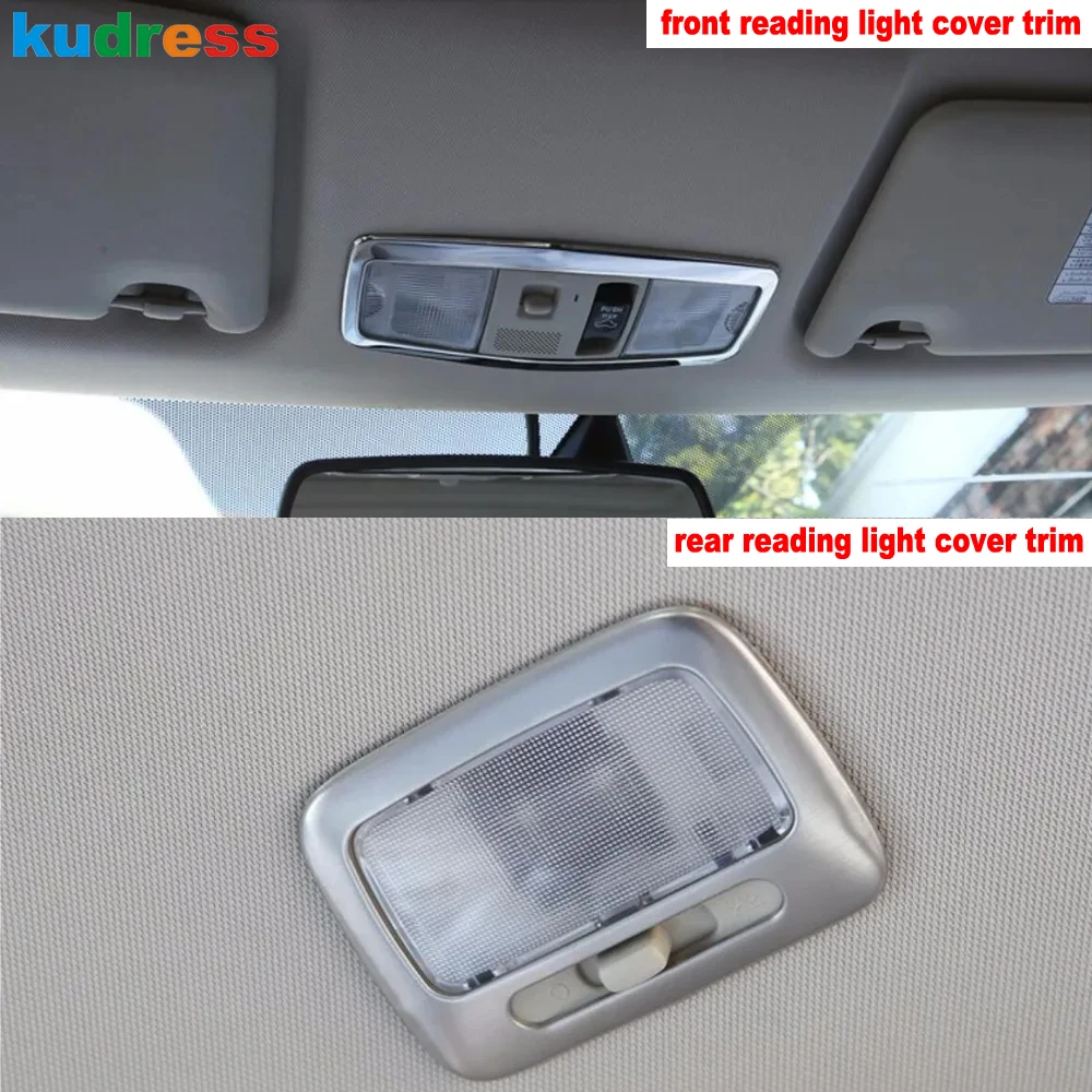 

Car Front Rear Roof Reading Light Lamp Cover Trim For Mitsubishi RVR/ASX 2020 2021 Outlander 2013-2020 2021 Interior Accessories