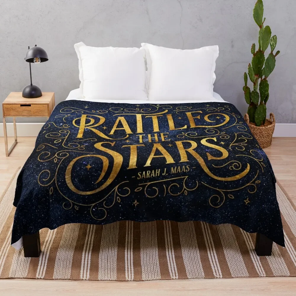 

Rattle the Stars - Night Throw Blanket Luxury halloween Blankets