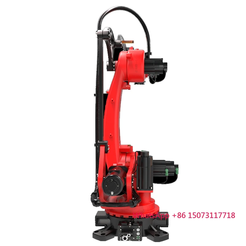 جودة فائقة BRTIRPZ3013A روبوت صناعي 130 كجم حمولة دخول 3020 مم محرك الوصول PLC يتم تطبيق خصيصًا على البليت.