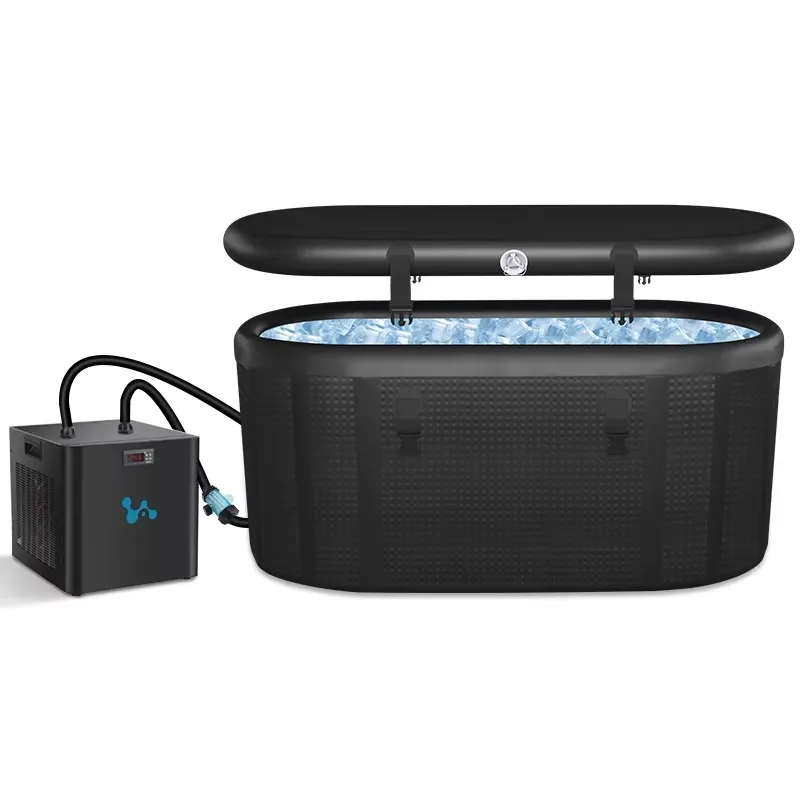 YTYIN Factory Sale 0.5hp WIFI Control Cold Plunge Water Chiller Portable Ice Bath Tub With Cooling System For Athletes Recovery