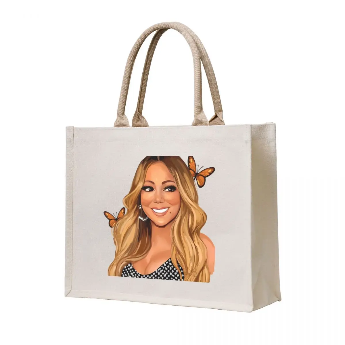 

Mariah Carey Tote Bag Canvas bag for women tote bag men Big women shopper woman