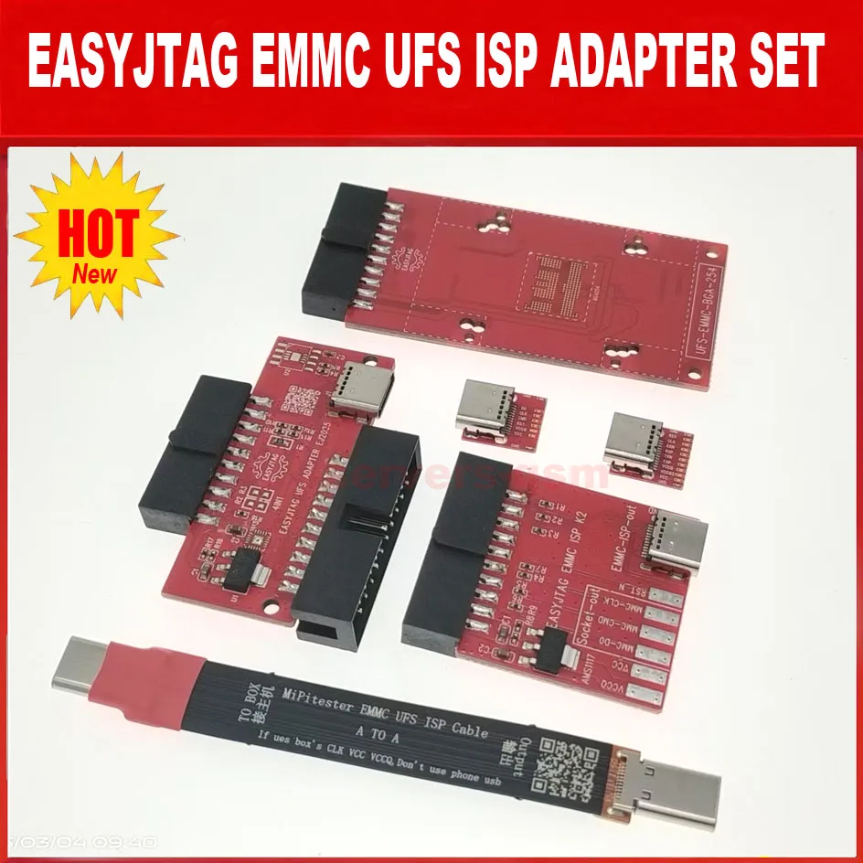 2025 NEW MIPITESTER EASYJTAG EMMC UFS ISP ADAPTER without encryption chip For EASY JTAG PLUS BOX /Repair phone tools