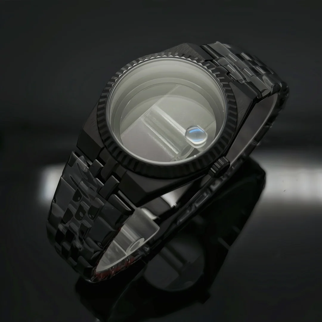 

Stainless Steel Watch Case 36mm with Sapphire Glass Suitable for Seiko NH35 NH36 Movements 30mm Dial Watch Strap Accessories