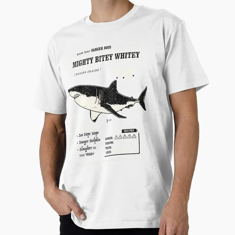 Jaws Horror Movie Halloween Gift T Shirt Vintage Amity Island Great White Shark Graphic Tops Unisex Short Sleeve Streetwear Tees