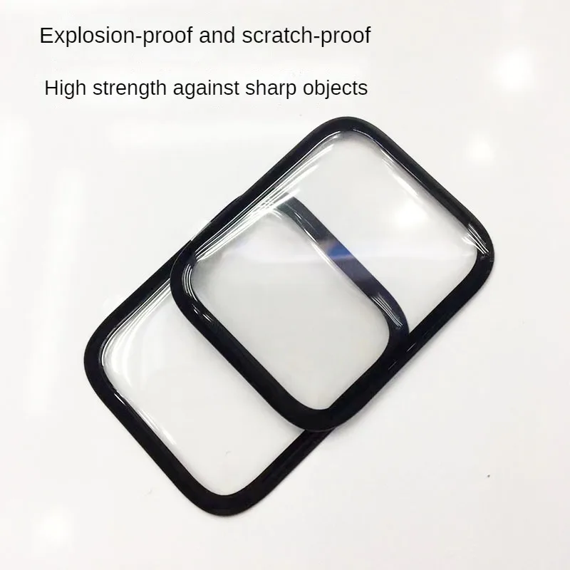 Protector de pantalla de reloj, película protectora de reloj ultrafina de alta calidad, inastillable, fácil de instalar, película protectora de reloj de arroz rojo