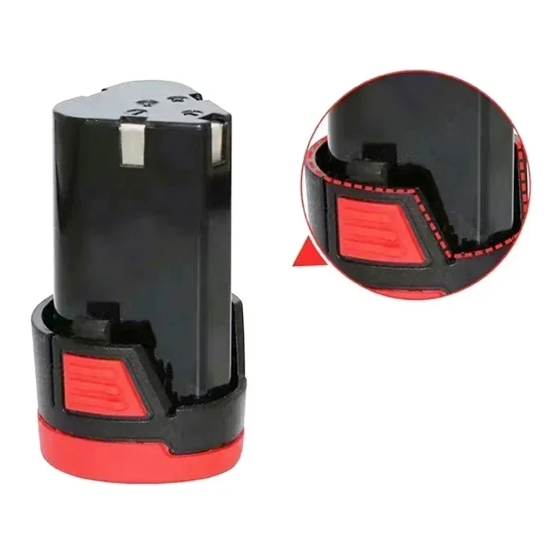 12V, 6800 mAh, bateria de íon de lítio recarregável de grande capacidade. Tipo F. Para ferramentas elétricas, brocas, chaves de fenda