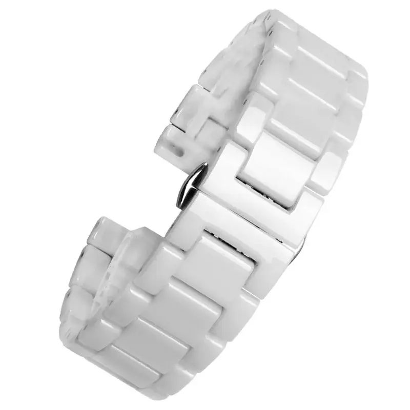 14/15/16/18/20/22mm Universal ceramic Strap For Omega Folli follie TITUS bracelet Huawei GT/2/3/PRO 42/46mm Women Men watchband