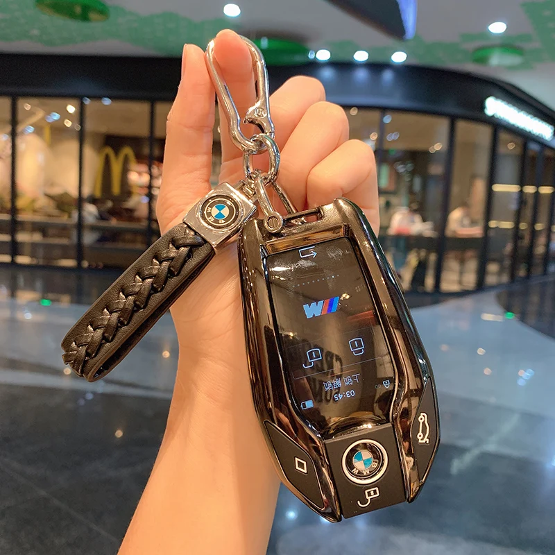 

Car Key Case Cover Shell For BMW X3 G01 G31 X5 G05 X4 G02 G30 G32 I8 X7 M5X F20 Car Remote Key Protector Accessories Keyless