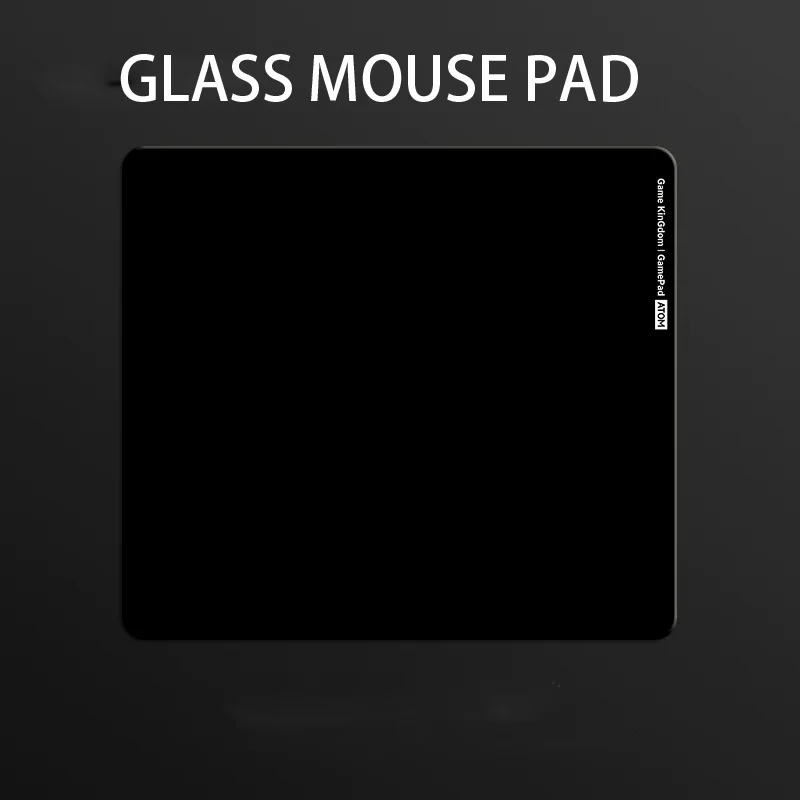 Simple And Premium Solid Color Photovoltaic Waterproof Glass Mouse Pad Ee-sports Gaming Keyboard Office Desktop Decoration