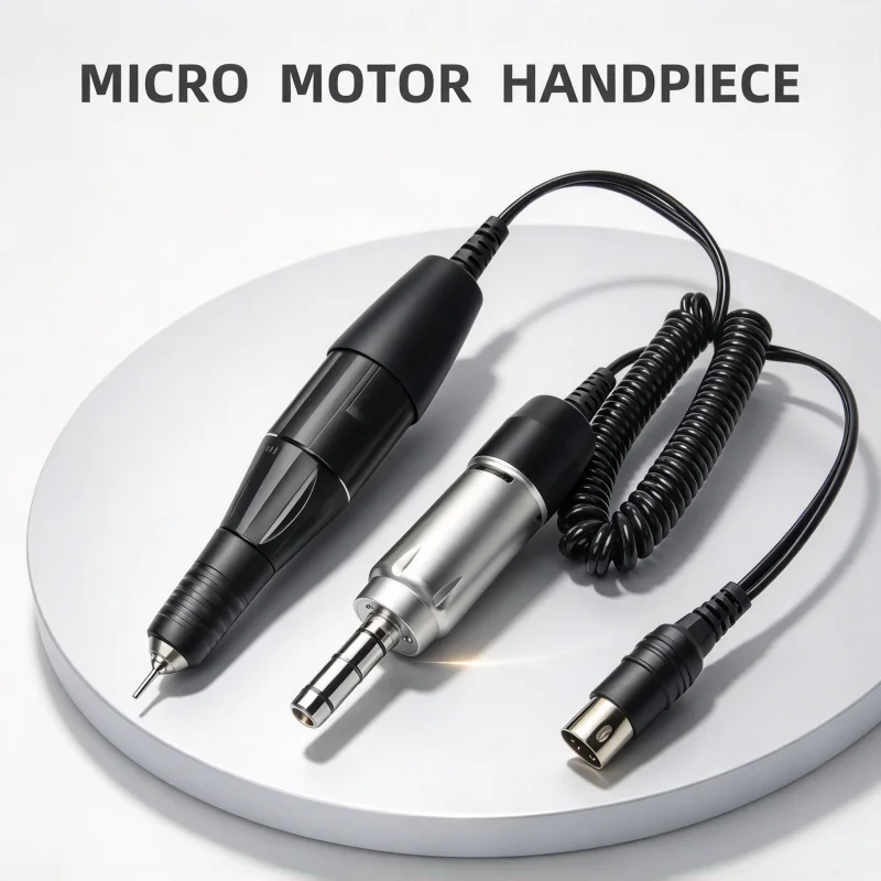 JUMTOP Dental 35000rpm Micromotor Handpiece E-Type Electric Motor / Contra Angle / Straight Nosecone Polishing  Handpiece