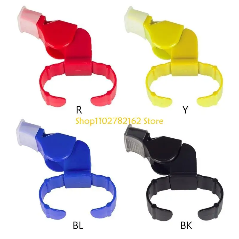 547B Outdoor High Decibel Plastic Cheerleading Training Referee Finger Grip Multifunction Tool