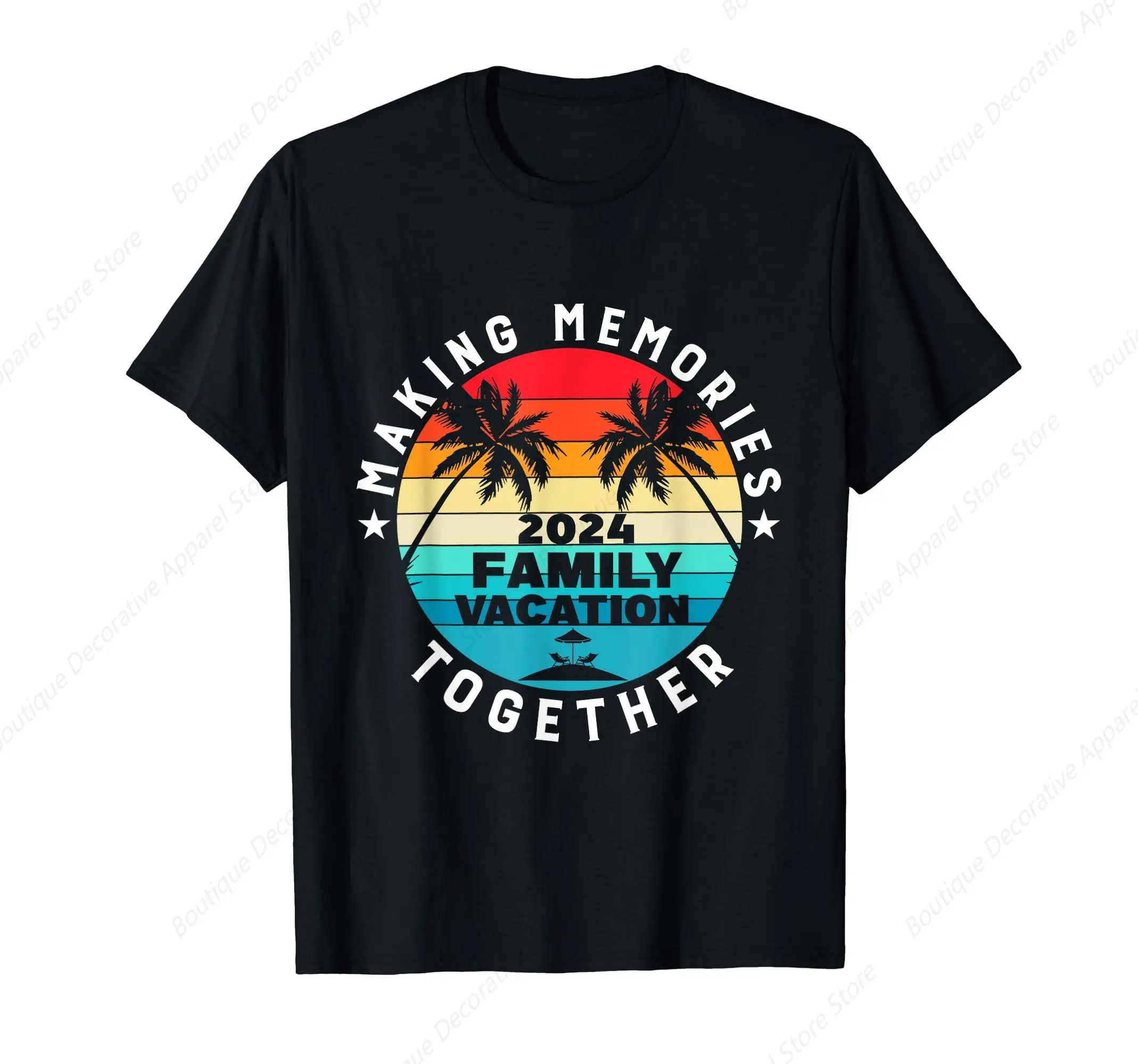 

Vintage Making Memories Together Family Summer 2024 T-Shirt