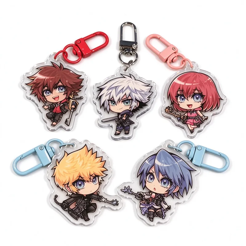 Q-style Kingdom anime character acrylic keychain, an anime-related souvenir, a gift for anime fans to collect