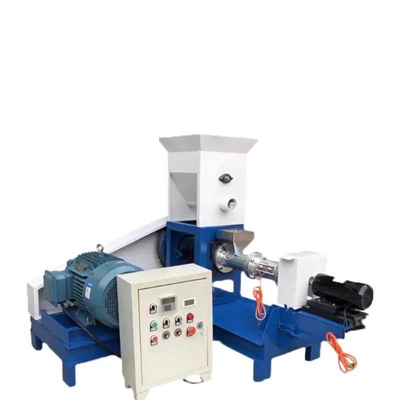 Full 500kg/H Line Floating Fish Feed Dog Pet Treat Wet Pellet Food Extruder Production Make Machine Pet Food Extruder