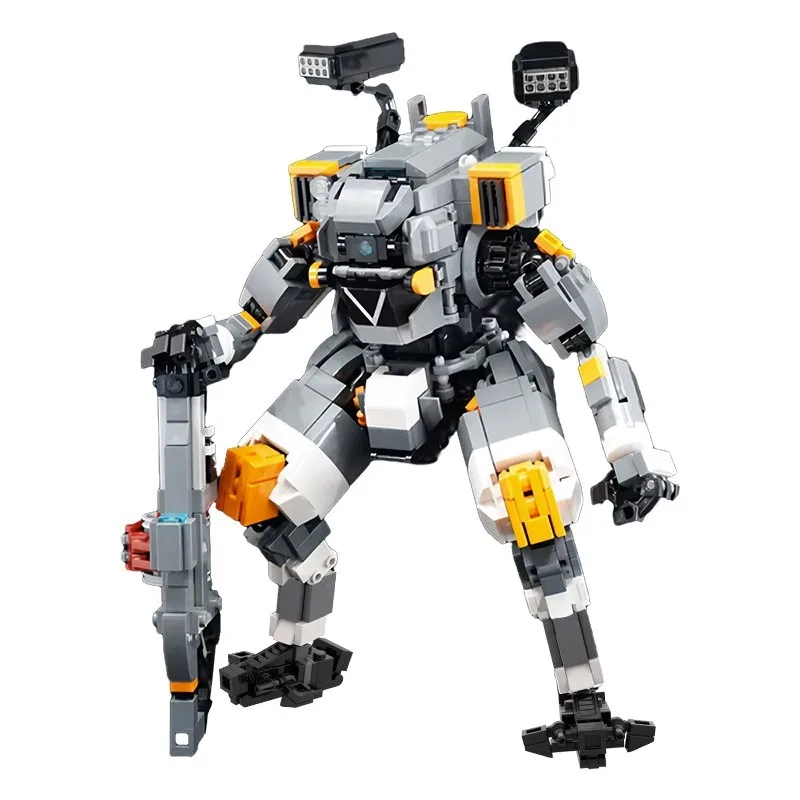 

Строительный блок MOC Pioneer Mecha FS-1041 robot в сборе, игрушка для мальчика, подарок