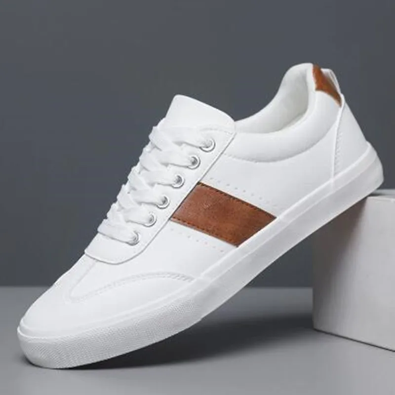 Fashion Sneakers Men 2026 Autumn Board Shoes Men's Casual Shoes Breathable Student Casual Shoe Low Cut Color Blocked Men's Shoes