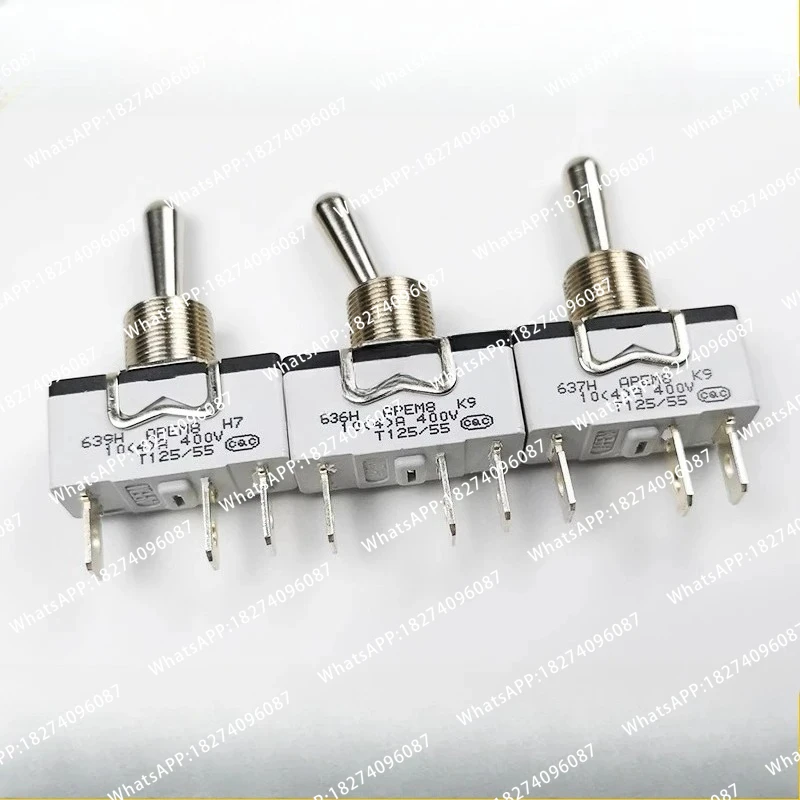 Pump truck remote control toggle switch positive and negative pump HBC button reset toggle switch