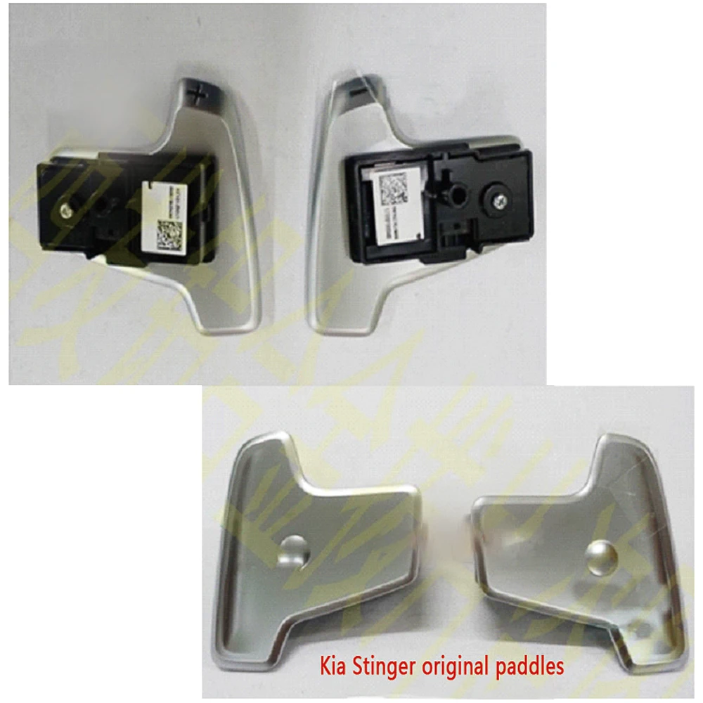 Rear Shift Paddle para KIA Stinger 2017-2021, Volante Automotivo, Equipamento Vermelho, Embreagem Semi Automática, Carro-Styling