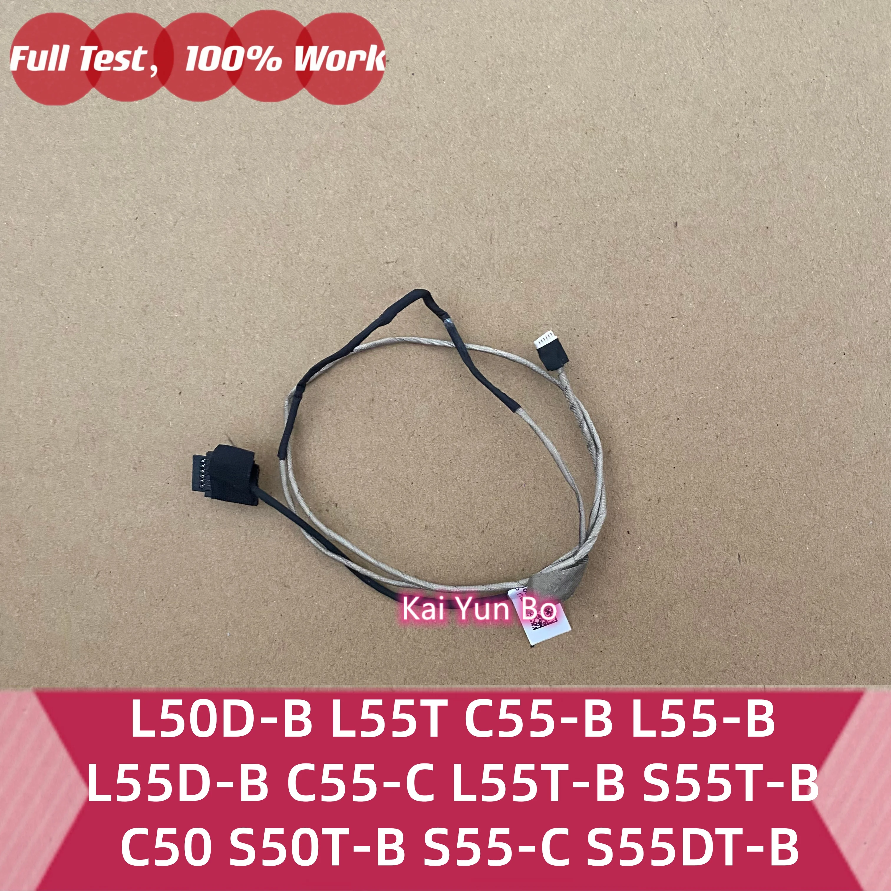 Cable de Webcam para Portátil Toshiba Satellite L50D-B L55T C55-B L55-B L55D-B C55-C L55T-B S55T-B C50 S50T-B S55-C S55DT-B DD0BLICM002