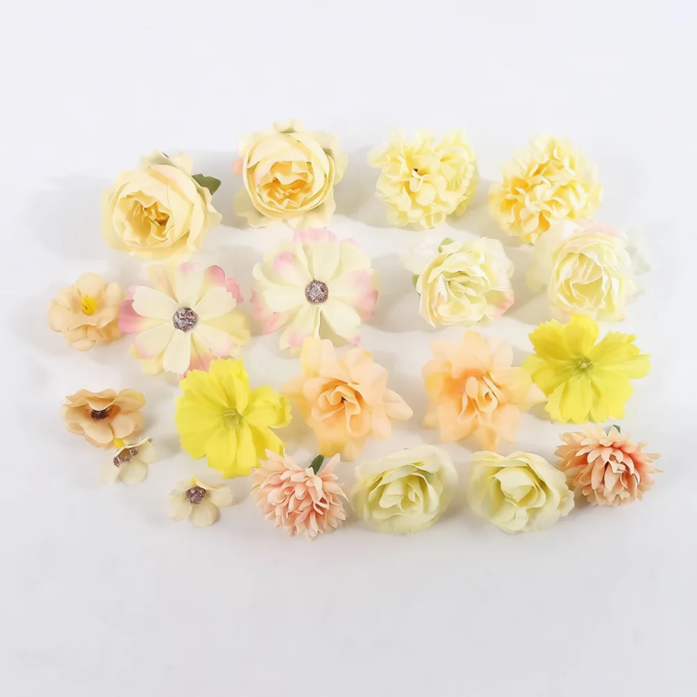 Wedding Supply Bulk - Toplu Yapay Çiçekler Gerçekçi İpek Gül