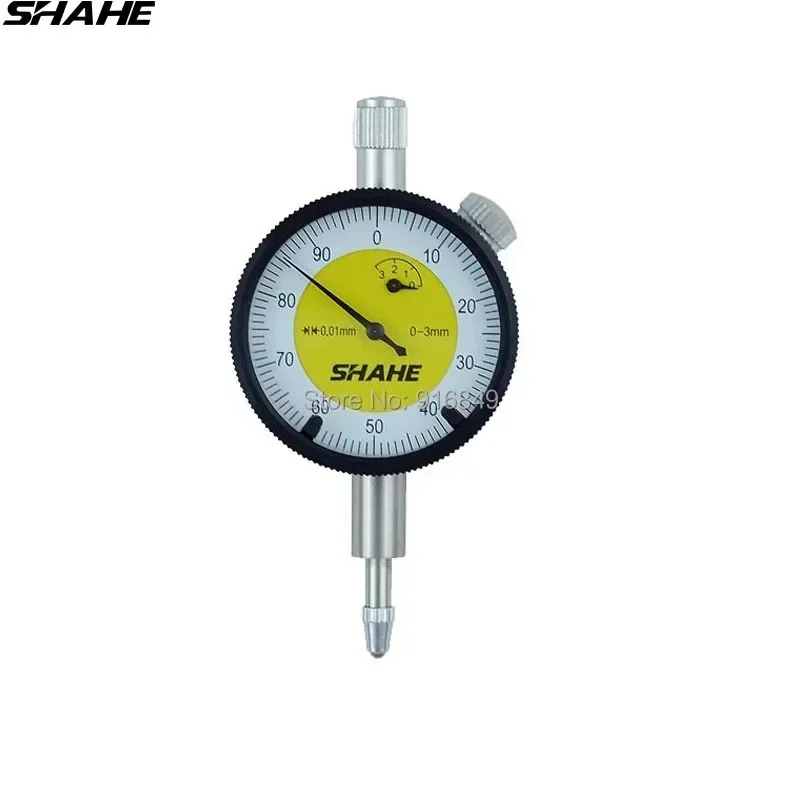 Shahe 0-3 mm Mini Function Of Dial Indicator Measurement Instrument 0-3 mm Dial Indicators