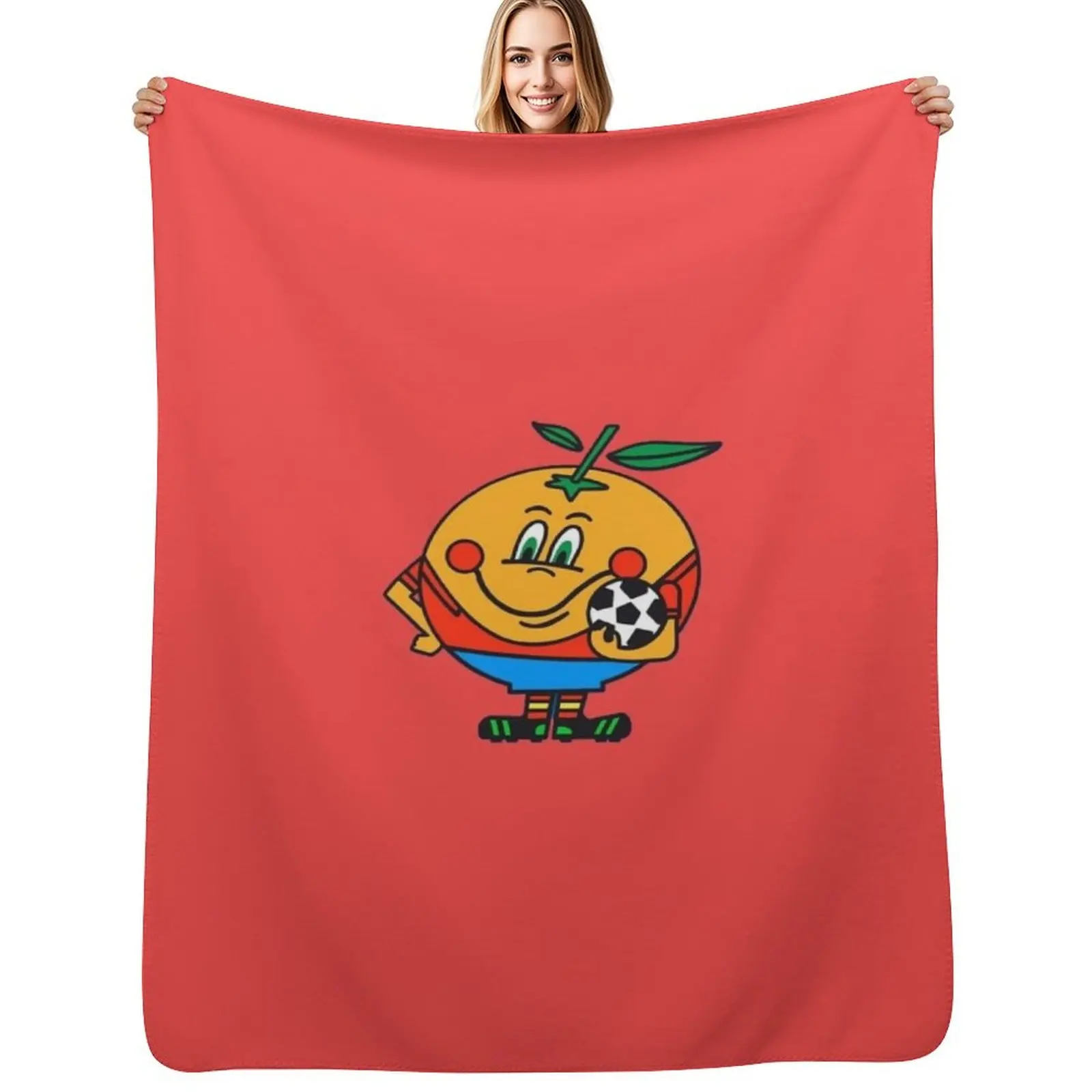 

Naranjito Throw Blanket Comforter Single Summer Luxury Brand Blankets