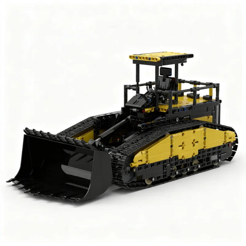 1141pcs MOC Bull Loader Technical Model Building Blocks Architecture Toy Christmas Gift 3D Education DIY Birthday Idea Creative