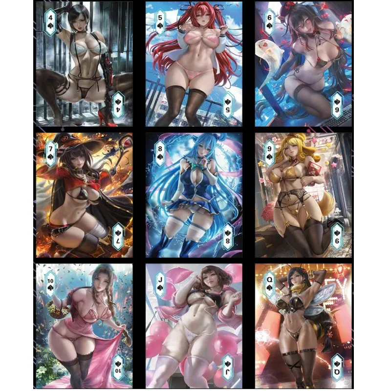 2022 neueste Göttin geschichte Poker Sammlung Karte + Metall Karte Badeanzug Bikini Fest Booster Box Doujin Spielzeug Und Hobbys Geschenk