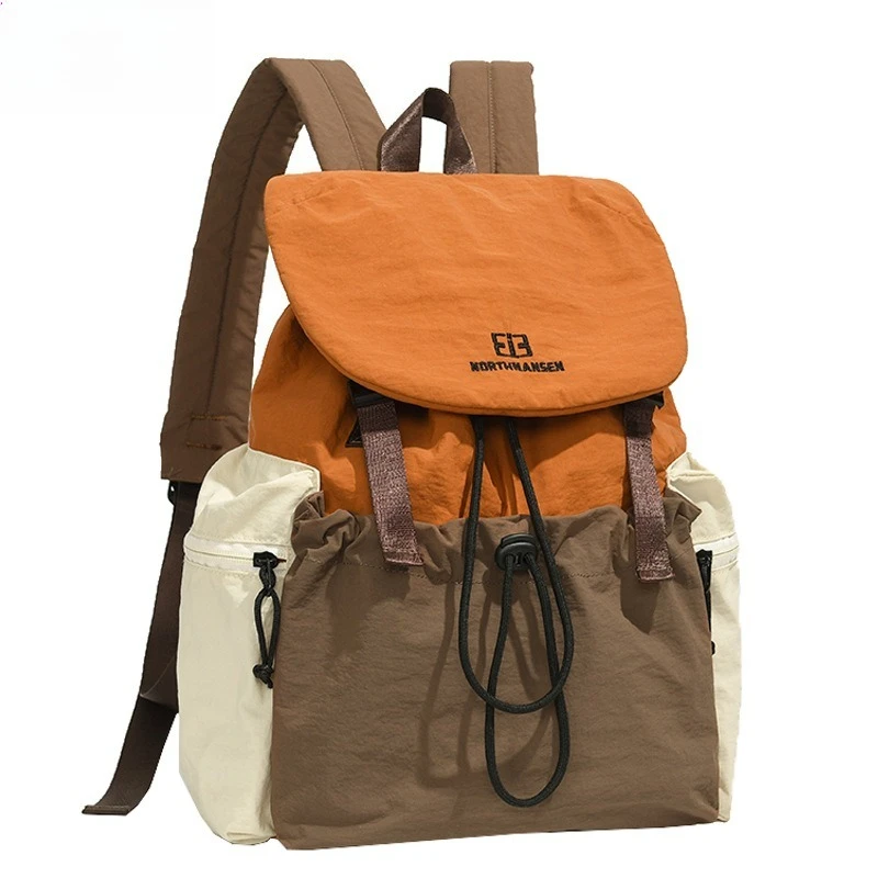 School Backpacks Fashion Lightweight Large Capacity Backpack Travel Unisex Color Block Fashion Backpacks High End Backpack