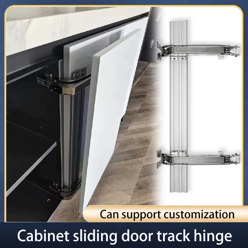 

Bus Door Hinge Sliding Door Track Hardware Wardrobe Manual Outward Opening Sliding Door Heavy-Duty Hardware Slide Rail Cabinet