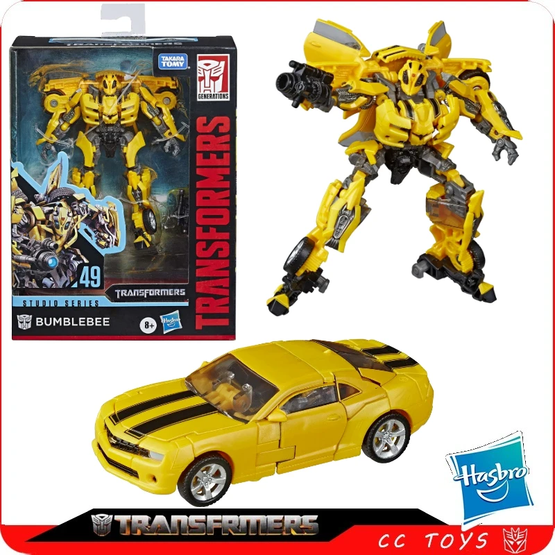 

В наличии Hasbro Transformers Toy Studio Series SS-49 Bumblebee Аниме Фильмы Игрушки Роботы Фигурки Подарки Хобби