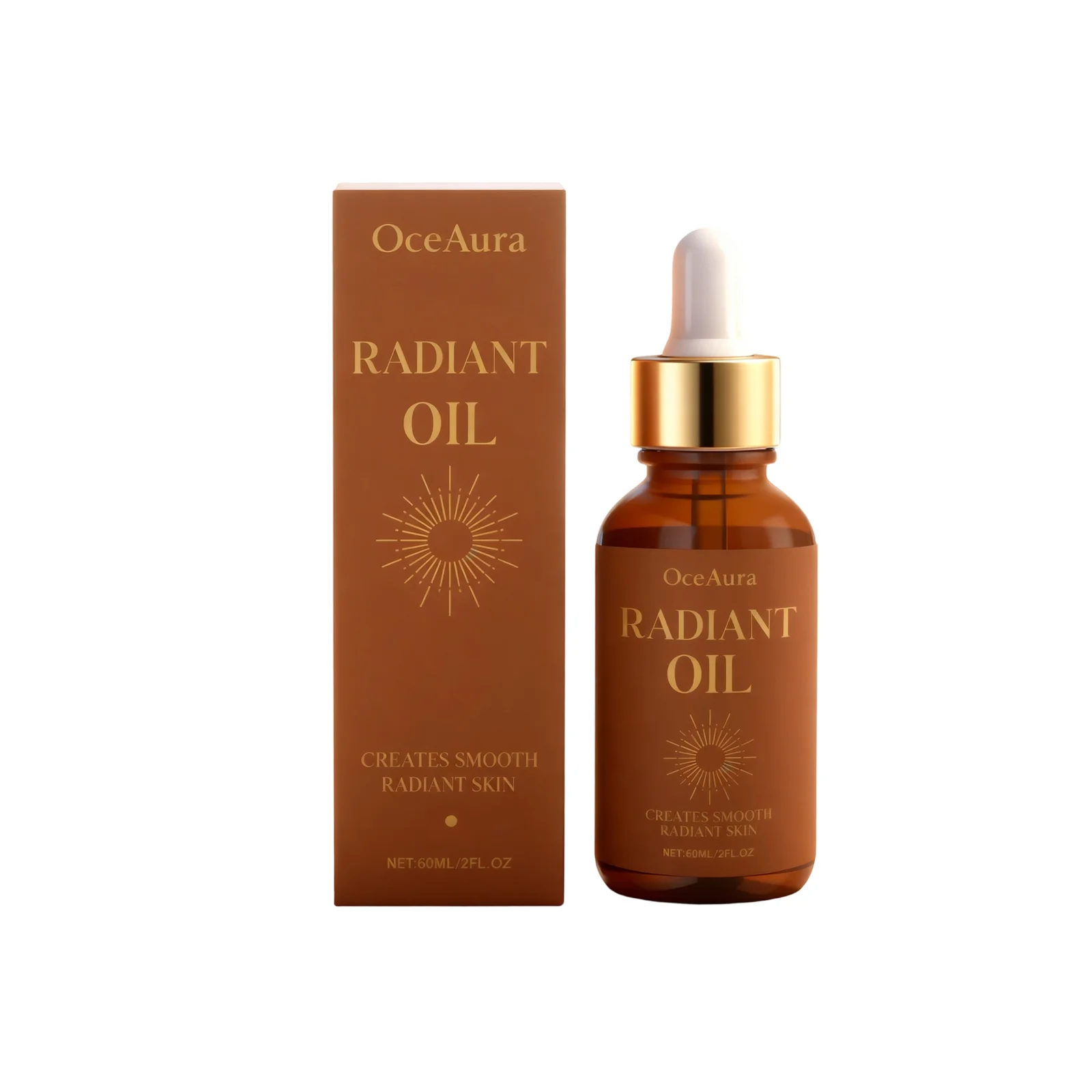 

OceAura Body Oil Nourishing Dry Skin Care, Natural Moisturizer for Smooth & Silky Skin, 60ml / 2fl.oz