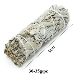 4inch White Sage Bundle California Smudge Stick Wand for Spiritual Incense Sticks Burning Aromatherapy Energy Cleansing Bundles 10 best sales white sage - №3