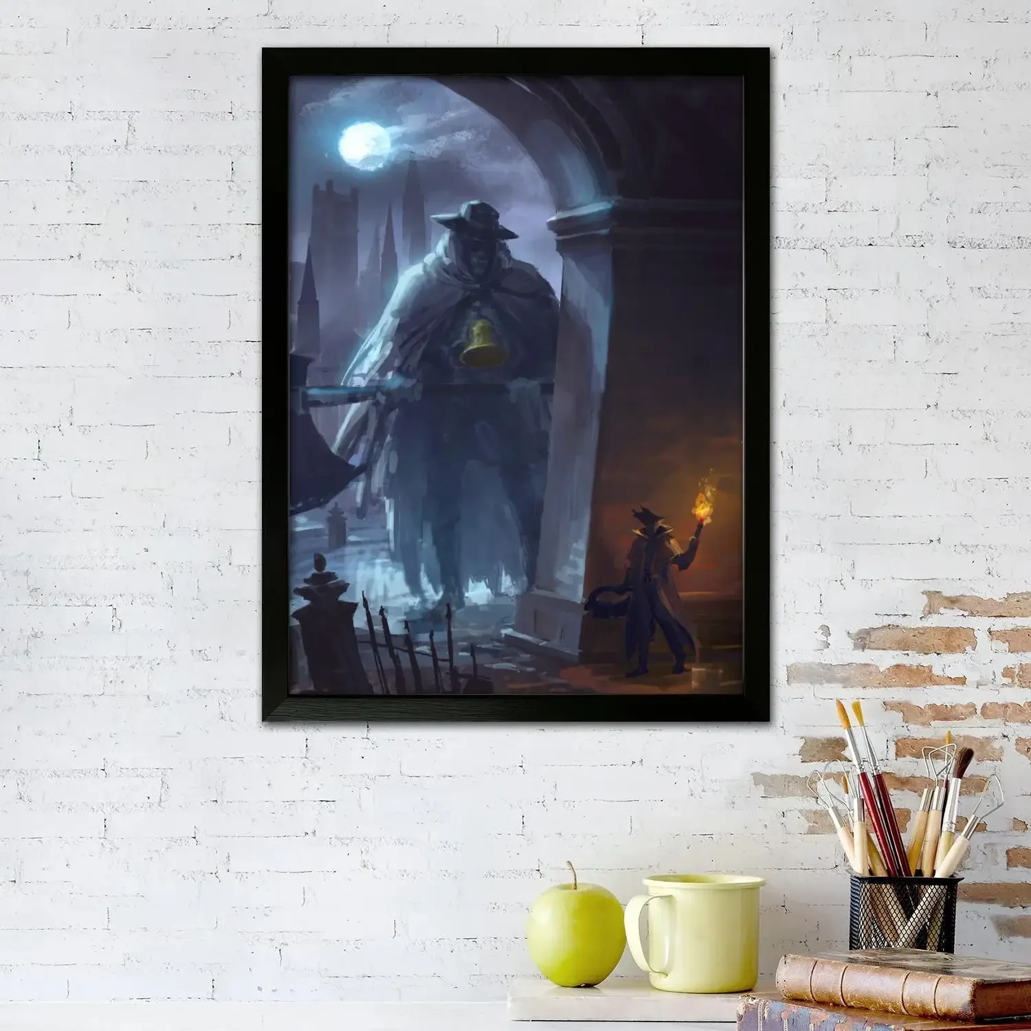 Bloodborne Poster Prints Wall Art Canvas Painting Poster For Modern Family Living Room Home Decor