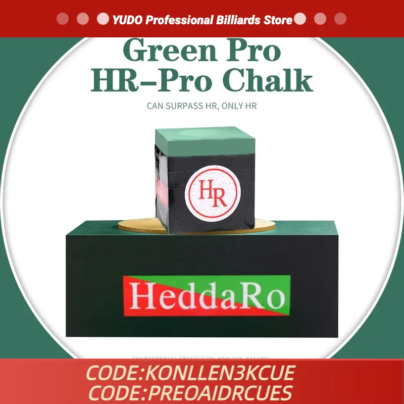 

Original Iimported Japan HR Chalks Pyro Chalk HR Heddaro Chalk Neutral Blue Billiard Pool Chalk Green Snooker Billiard Accessory