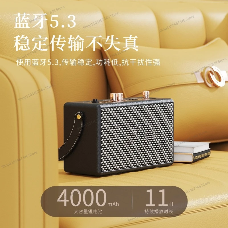 For  Bluetooth Speaker 2025 New Home Living Room Surround Wireless K Song