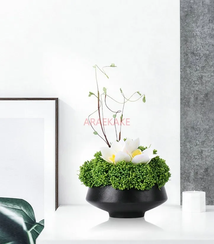 

1PCS TV cabinets, dining tables, small bonsai decorations Simulated floral arrangements, potted plants, sales office shelves,