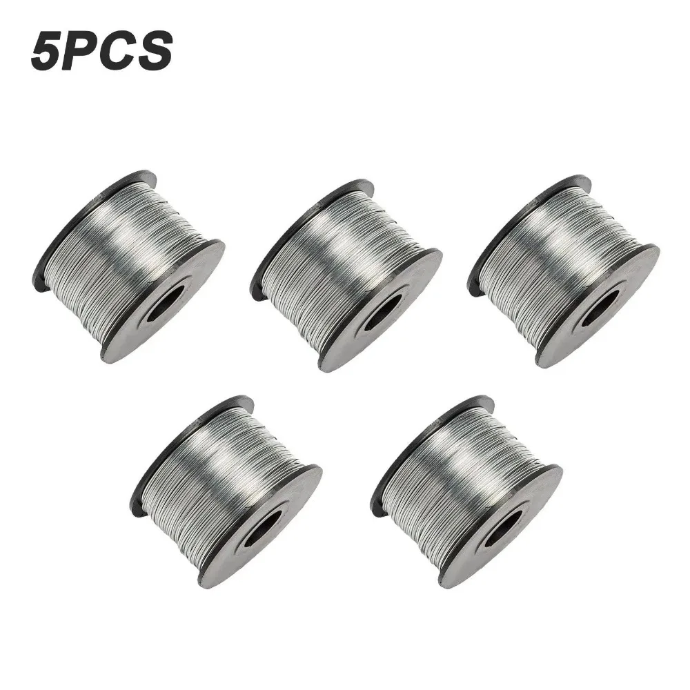 0.8 مللي متر قطر حديد التسليح التعادل سلك لفائف 5 لفة المضادة للأكسدة أداة صناعية طول 110 متر لتغليف المنتجات الحرف اليدوية