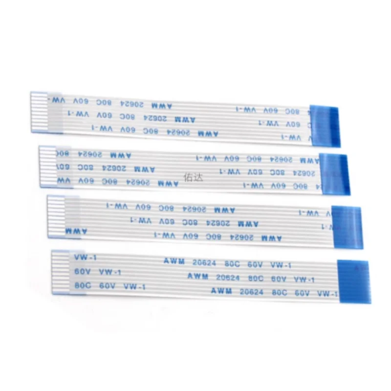 AWM 20624 80C 60V VW-1 FFC FPC Flat flexible cable 0.5MM 4 5 6 8 10 12 14 16 18 20 22 24 26 28 30 32 34 36 38 40 45 50 54 60 Pin